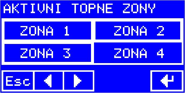 Jas displeje Volba z osmi stupňů (1 až 8), výchozí hodnota 4. Intenzita podsvícení displeje.