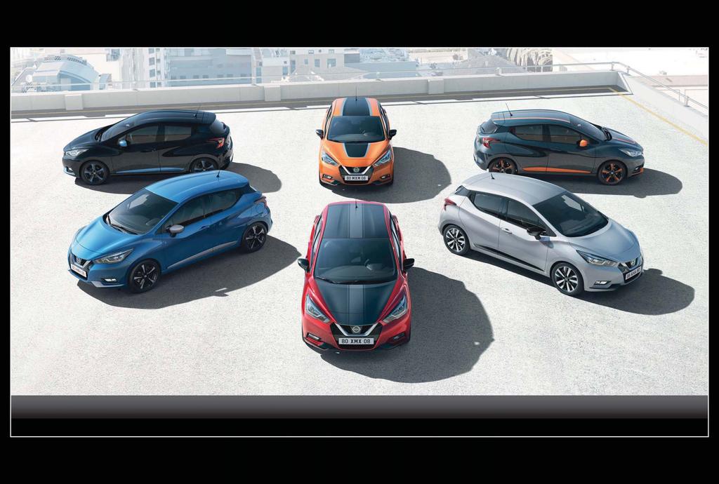 PERSONALIZACE MODELU MICRA NECHTE PROMLUVIT SVŮJ VKUS Přizpůsobte design Nissanu MICRA svému estetickému cítění.