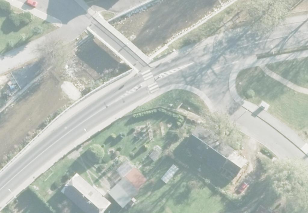 A 10 é SDZ přechodn B IP 6 IP 6 1 VA DVAS VA' V4 (0,125), dl. 1,8 m 2,5 m PA 2,50 0 PA' 0 2,0 DPA' Bíl 0 0,4 IP 6 Řadič SSZ umístěn na stožáru č. 2 min.