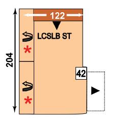 34 CanSLST 35 CanSRST 120 87 184 Kanape s nastavením hloubky sedu s úložným prostorem, područka vlevo nebo vpravo, potažení zadní 31