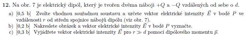 23/12 (učebnice př. 25ú) a) V ose x se složky E vyruší.