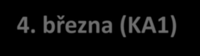 Kdy lze požádat o grant? 2015 4.