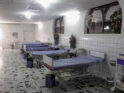 Česká republika v roce 2016 udělila urgentní finanční dar na provoz kliniky v tomto válkou sužovaném městě.