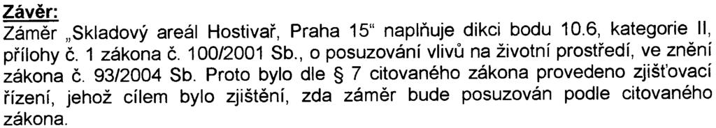 stupni PO, který je nutno projednat s OŽP MG Praha 15. Pøipomí