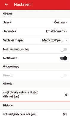 Při pouhém opuštění aplikace bez odhlášení se zůstane aplikace aktivní a při dalším otevření do 14 dní hodin se automaticky přihlásí s téže přihlašovacími údaji.