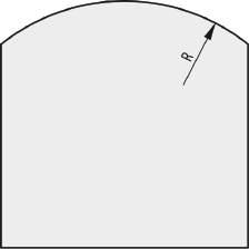 Formát C - 1000 x 1000 mm / R 500 mm 1115910200000 63,50