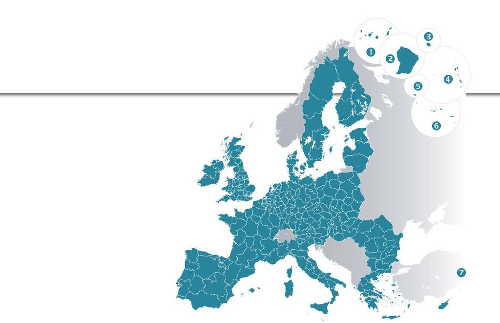 Systém vhodný pro všechny regiony EU (simulace způsobilosti) HDP na obyvatele* *index EU27=100 < 75 % průměru v EU 75-90 % > 90 % 3 kategorie regionů Méně rozvinuté regiony