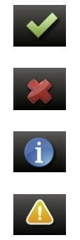Význam použitých ikon Nechybí žádné informace Chybí informace: