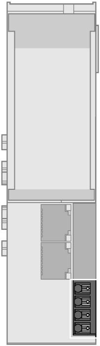 Anschlussübersicht Ethernet sběrnicový kabel (např.): RJ45S-RJ45S-441-2M (Ident.č. 6932517) nebo RJ45-FKSDD-441-0,5M/S2174 (Ident.č. 6914221) Schéma zapojení Napájení Systémové napájení U SYS napájí komunikační bránu a I/O moduly.