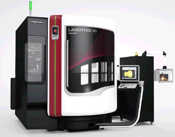 LASERTEC 65 3D hybrid Aditivní technologie Integrace laseru do 5