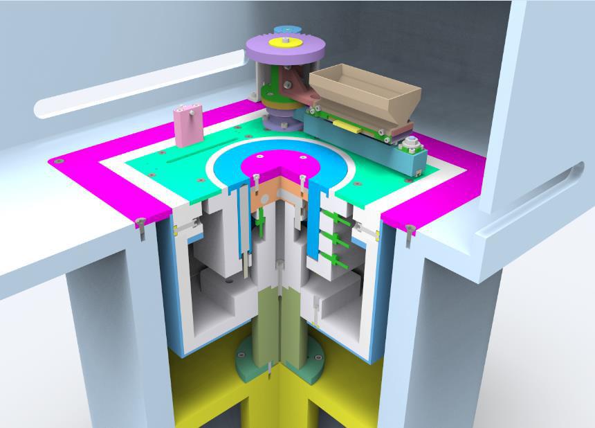 Konstrukční řešení 5 KONSTRUKČNÍ EŠENÍ Po identifikaci prostoru procesní komory 3D tiskárny SLM 2Ř0HL a výběru procesních parametrů, které bude možné experimentální komorou ovlivnit, se p ešlo k