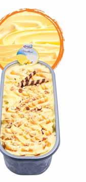 Nazdobení z výroby Atraktivně nazdobená zmrzlina se prodává