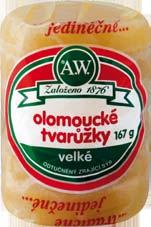 Tvarůžky velké 167g 37