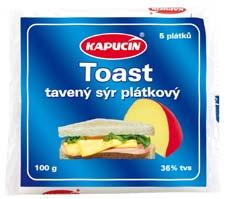 Toast plátkový tavený