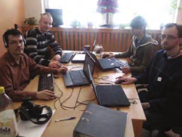 pracovných pomôcok PC a ďalších IKT zariadení, ovládanie softvéru určeného pre tvorbu e- learningových modulov a realizáciu vzdelávania klientov, vrátane