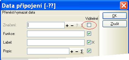 Tip JAK OVLÁDAT VIDITELNOST ZNAČENÍ PŘIPOJOVACÍCH BODŮ SYMBOLU VE VÝKRESU A TO VŠECH A NEJEDNOU? Pravým kliknutím do vybraného okna se v nabídce s povely vybere Data připojovacího bodu.