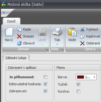 V našem příkladu je schvalovanou mzdovou složkou Lékař. Schválenou hodnotu lze opět zrušit (vrátit do stavu Ke schválení). 4.