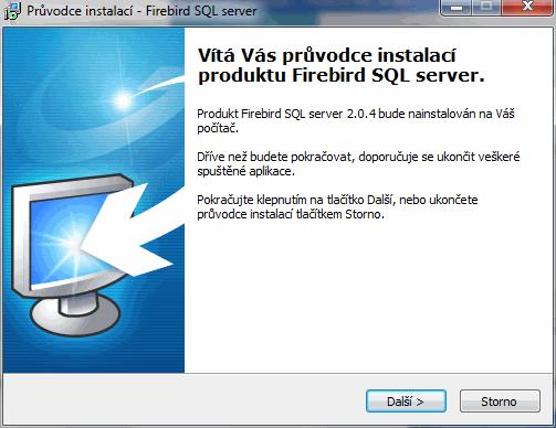 94 3. Instalace databázového serveru EVOK na nový počítač Instalační sada je kompilována do souboru "evok_serversetup_ver.