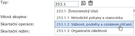 Referent Kategorie dokumentů definuje uživatel v nastaveních (Nastavení / Prostředí / Uživatelská nastavení / Kategorizace objektu), pokud nemá definovány vlastní, hledá se nastavení u nadřízených FM