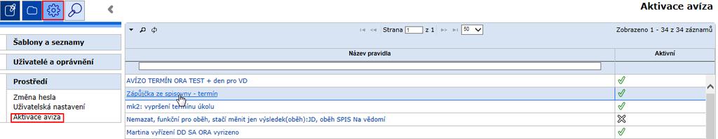 RSV.docx Nejprve zobrazte složku (Prostředí Uživatelská nastavení a zobrazte záložku Kategorizace objektu.. V zobrazeném formuláři zadejte název kategorie a klikněte na pole vedle tohoto názvu.