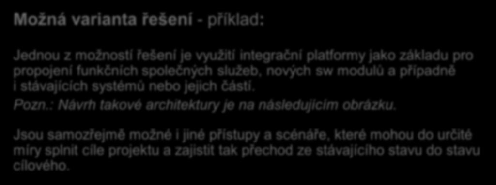 : Návrh takové architektury je na následujícím obrázku.