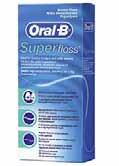 SuperFloss 50 Oral-B EssentialFloss 50