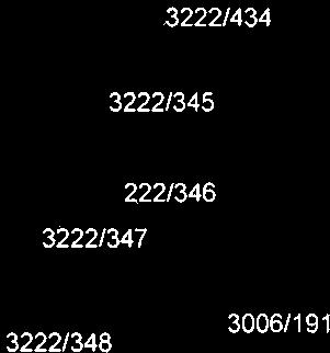 34~ 3222 /446 3222/34 3222/355 fl2 ~3222/354 3222/294