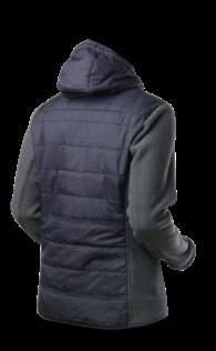new new XS - XL XS - XL+ XS - XL+ FRONA ZENA ZENA VEST OUTER: 00 % PES ripstop, 00 % PES microfleece, water repelent Lehká dámská sportovní bunda poskytující dokonalý