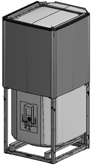 Instalace nádrže na horkou užitkovou vodu EKHTS Instalace musí být provedena technikem s oprávněním pro instalaci chladiva a vybrané materiály a instalace musejí vyhovovat platným místním a národním