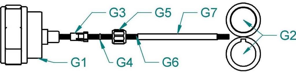 -15- PŘIZPŮSOBENÍ POSUVU PRO JINÝ PRŮMĚR DRÁTU Ve všech strojích typu ALF se používají kladky se dvěma drážkami. Tyto drážky jsou určeny pro dva různé průměry drátu (např. 0,8 a 1,0 mm).