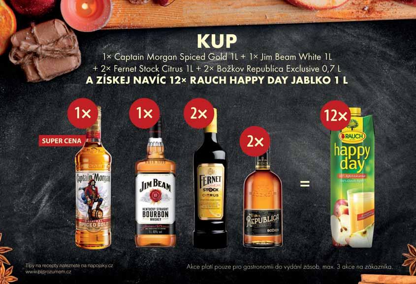 994,03 s DPH Vodka Amundsen 37,5% 6 x 1 l Rum Republica Exclusive 38% 12