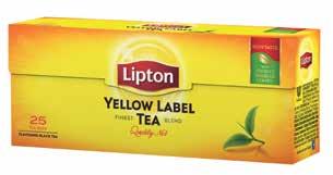 Lipton Yellow Label čaj 50 g jednotková cena 27,00