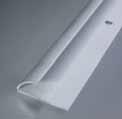UKONČOVACÍ PROFILY Ukončovací profil vrtaný 24 6 mm, tloušťka 4,5 mm Ukončovací profil s předvrtanými otvory pro zapuštěné šrouby se používá na ukončení podlahových krytin tloušťky maximálně 4,5 mm.