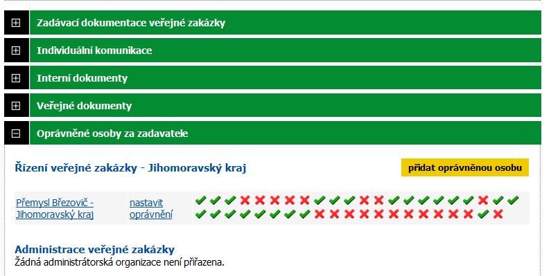 5. Dodatečné opravy a nastavení oprávnění v systému E-ZAK Pokud si myslíte, že systém neumí něco, co by umět měl, je to pravděpodobně tím, že na to nemáte příslušná oprávnění proto nejprve vždy