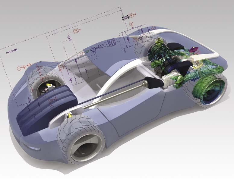 Automatizace celosystémové analýzy Simcenter 3D je otevřenou platformou, která se může jednoduše připojit k externím datovým zdrojům a řešičům. Nabízí velmi dobrou integraci do procesu vývoje výrobku.