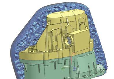 Kompletní prostředí pro preprocesing a postprocesing Simcenter 3D umožňuje efektivně vytvořit model simulace z 3D geometrie.