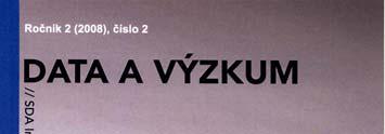 H I Data a výzkum SDA info Data a výzkum SDA Info je