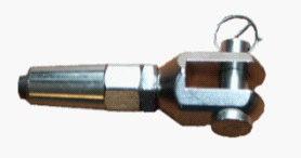 ocelové lano 002 Niro nerezová koncovka vidlice Pro 6 mm nerezové ocelové lano Pro spojení