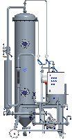 Filtrační plocha 6 8 m² Průtok filtrem (pivo) 30 64 hl/h Základ linky tvoří samostatně stojící těleso filtru a dávkovací zařízení.