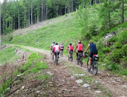 PIATOK MTB Rekrea MTB 50 km Trasa 1 krátka trasa prevýšenie 1148 m