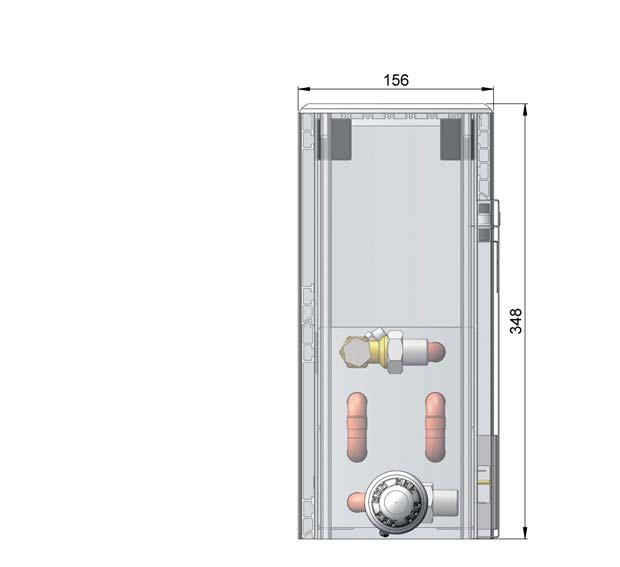 nástěnné konvektory bez ventilátoru - suché prostředí 8 COIL- NP2/4 TEPLOTNÍ EXPONENT n = 1,4153 L (mm) 900 80 1 324 1 182 1 127 70 1 045 913 862 60 787 666 619 45 443 342 304 L (mm) 1000 80 1 509 1