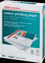 Ideální pro velkoobjemový a oboustranný tisk na laserových a inkoustových tiskárnách a kopírovacích strojích 5 balíků formátu A4 nebo A3 v kartonu