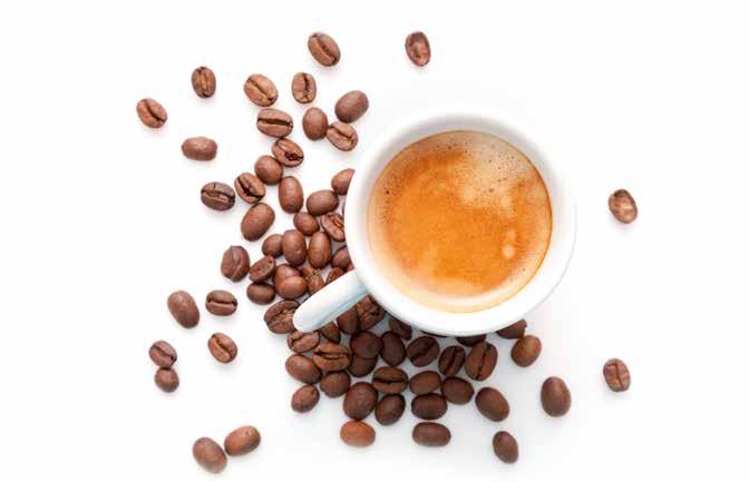 TEPLÉ NÁPOJE HOT DRINKS WARME GETRÄNKE Ristreto Espresso Espresso Macchiato Espresso Lungo Cappuccino Latte Macchiato Vídeňská káva Vienna Coffee Vienna Kaffe Alžírská káva Algerian Coffee