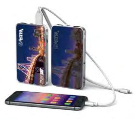 POWER BANKY A NABÍJEČKY SLIM POWER BANKY CRYSTAL nabízejí jedinečné možnosti brandingu.