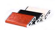 POW4092 4000 mah ELEGANTNÍ KOŽENÁ MINI POWER BANKA 2,1 A 2,1 A POWER BANKY