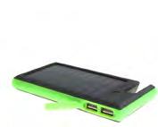 POWS70 00 mah POWS12000 12000 mah KOVOVÁ SOLÁRNÍ POWER BANKA S KARABINOU laser, 2 A