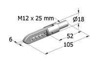 ks 23H390 Uzávěr 6043 s pojistkou k