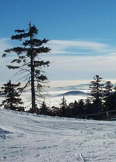 INVERZE negativní meteorologická situace studený vzduch pod teplým inverzní