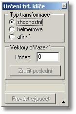 stejně jako u standardní výpočetní funkce "transformace".
