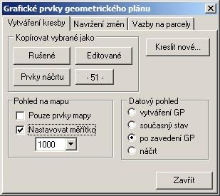 324 GEUS grafika 14. Na závěr vypíše program statistiku navržených změn: 15.